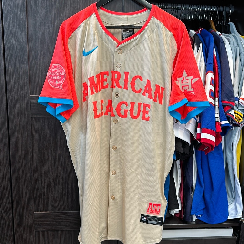 Jose Altuve American League Nike 2024 MLB All-Star Game Elite Authentic Jersey